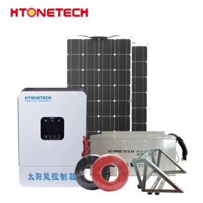 Htonetech 3kw 8kw 10kw オフグリッド太陽光発電システム フルセット工場中国 8kw 10kw 54kw 太陽光発電システム賃貸アパート