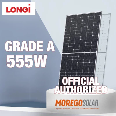 Longi Lr5 太陽光発電モジュール両面ソーラーパネル 182 ミリメートル価格 540 ワット 545 ワット 550 ワット太陽光発電ソーラーモジュール