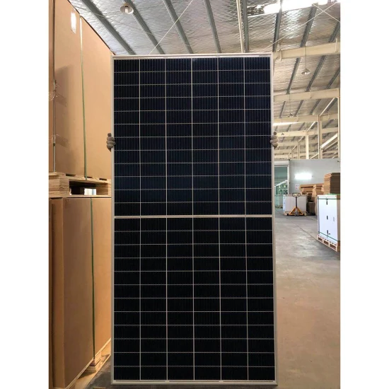 700W、最大効率、25 年保証、ハーフセル太陽光発電システム、太陽電池バンク付き単結晶ソーラーパネル、TUV、CE、ISO、IEC