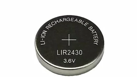 メーカー納品価格 リチウムイオン電池 Lir2032 Cr2032 GPS デバイス用リチウムイオン電池 ボタン電池 3.6V 25mAh
